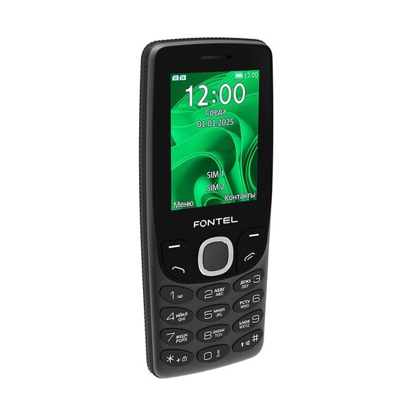 mobile-telephone-fontel-fp-250-black-green-2