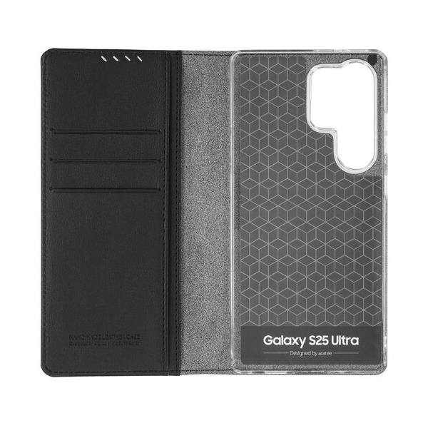 flipflopcase-araree-mustang-diary-samsung-galaxy-s-25-ultra-black-3