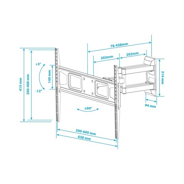 bracket-tv-kromax-corbel-11-grey-2
