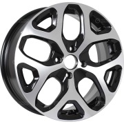 wheel-disk-kdw-kd-1637-zv-16vesta-65-xr-16-4-x-100-et-50-dia-601-glossy-black-polished-face-part