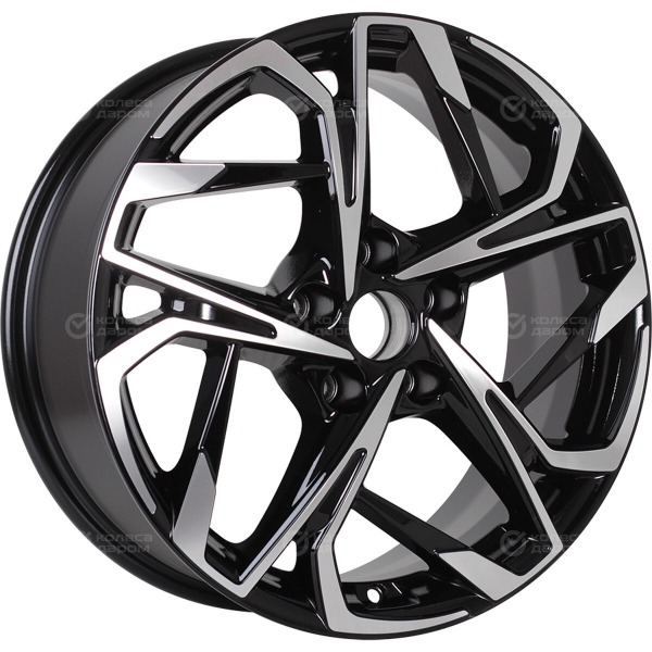 wheel-disk-khomen-khw-1716-zv17-sportage-7-xr-17-5-x-1143-et-485-dia-671-glossy-black-polished-face-part-1