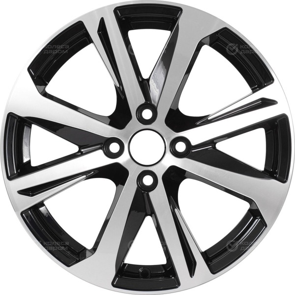 wheel-disk-skad-kl-325-6-xr-16-4-x-100-et-50-dia-601-black-glossy-polished-face-surface-2