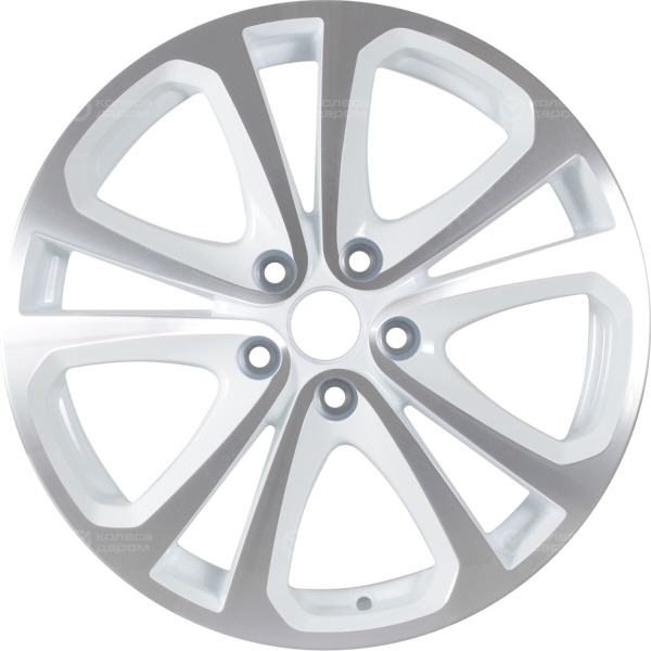 wheel-disk-x-trike-x-113-7-xr-17-5-x-110-et-39-dia-651-white-glossy-polished-face-surface-2