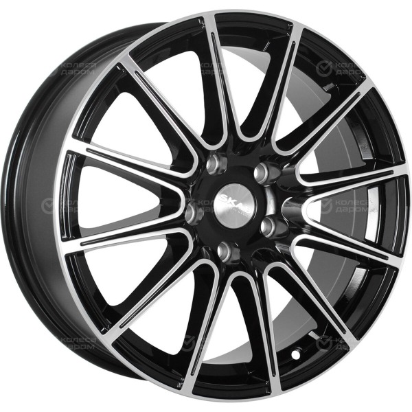 wheel-disk-skad-le-mans-7-xr-16-4-x-100-et-38-dia-671-black-glossy-polished-face-surface-1