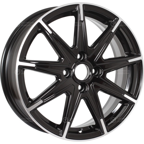 wheel-disk-ifree-uno-hit-6-xr-16-4-x-100-et-45-dia-601-black-glossy-polished-face-part-1