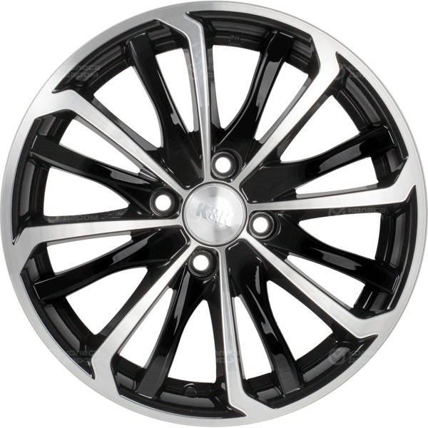 wheel-disk-kik-rome-6-xr-15-4-x-100-et-25-dia-671-black-glossy-polished-elements-face-surfaces-2