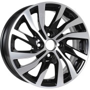 wheel-disk-kdw-kd-1546-15vesta-6-xr-15-4-x-100-et-50-dia-601-glossy-black-polished-face-part