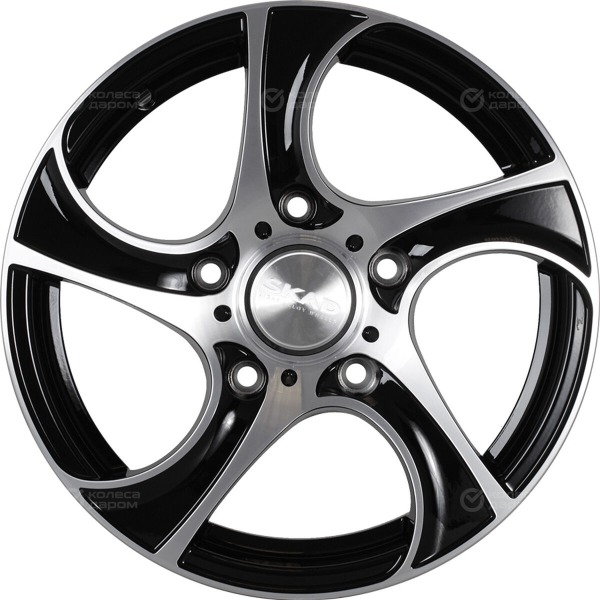 wheel-disk-skad-vikhr-7-xr-16-5-x-1397-et-40-dia-985-black-glossy-polished-face-surface-2