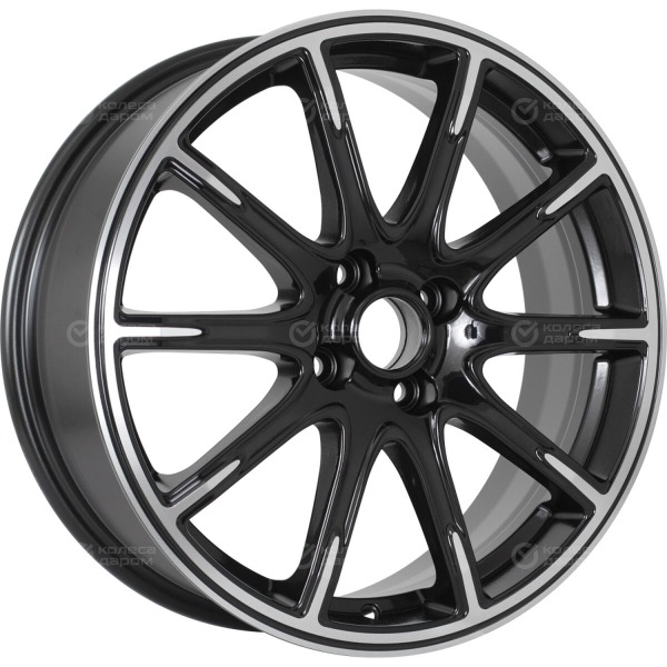 wheel-disk-khomen-khw-1707-lada-vesta-65-xr-17-4-x-100-et-50-dia-601-glossy-black-polished-face-part-1