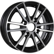 wheel-disk-tech-line-305-45-xr-13-4-x-100-et-43-dia-671-glossy-black-polished-face-part