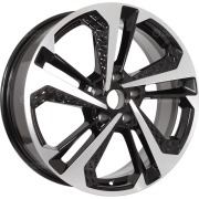 wheel-disk-skad-kl-1069-7-xr-18-5-x-108-et-52-dia-601-black-glossy-polished-face-surface