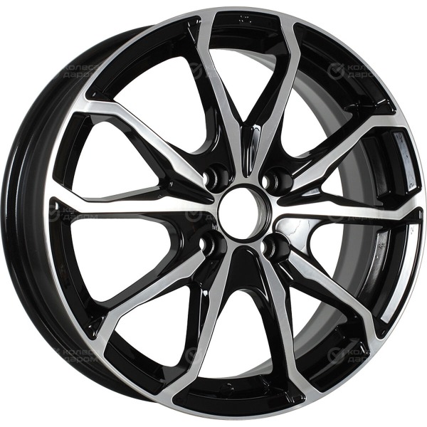 wheel-disk-kik-brent-6-xr-16-4-x-100-et-45-dia-671-black-glossy-polished-elements-face-surfaces-1