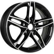 wheel-disk-ifree-moskva-65-xr-16-5-x-105-et-39-dia-566-black-glossy-polished-face-part