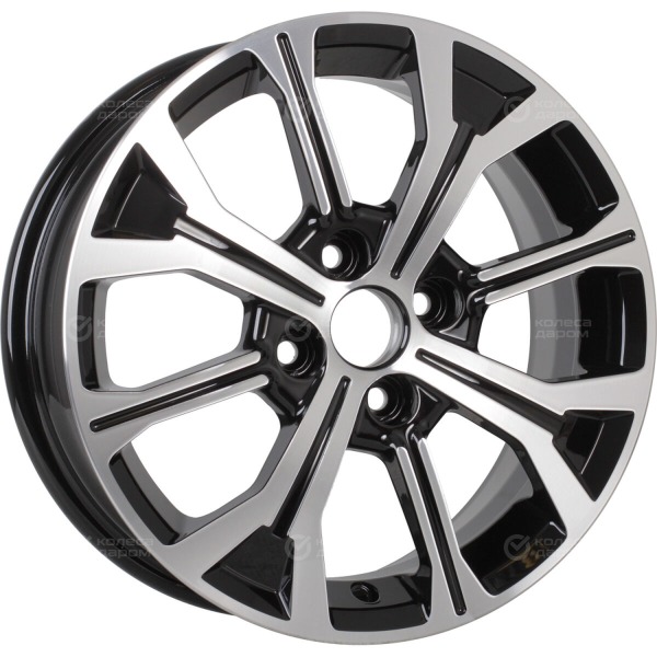 wheel-disk-kdw-kd-1549-zv-15vesta-6-xr-15-4-x-100-et-50-dia-601-glossy-black-polished-face-part-1
