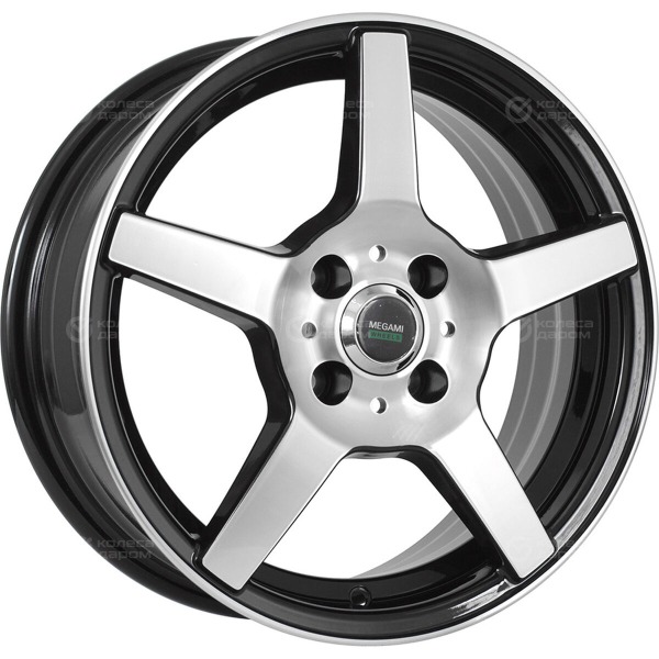 wheel-disk-megami-af-07-6-xr-15-4-x-100-et-46-dia-541-black-glossy-polished-face-part-1