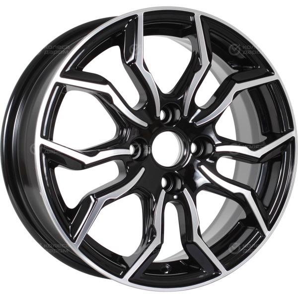 wheel-disk-ifree-bokho-6-xr-15-4-x-100-et-37-dia-601-black-glossy-polished-face-part-1