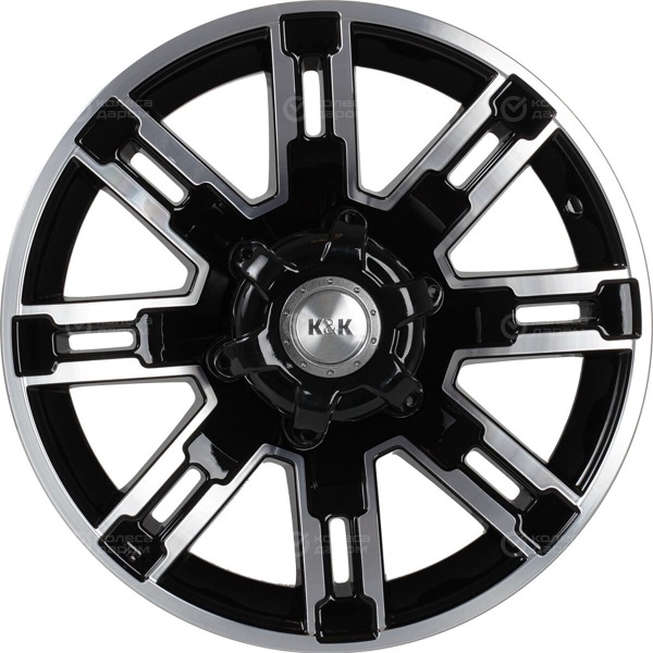 wheel-disk-kik-pole-75-xr-16-6-x-1397-et-30-dia-1001-black-glossy-polished-elements-face-surfaces-2
