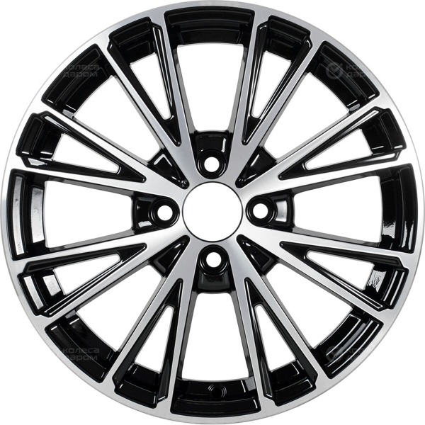 wheel-disk-kik-meandr-6-xr-15-4-x-100-et-45-dia-671-black-glossy-polished-elements-face-surfaces-2