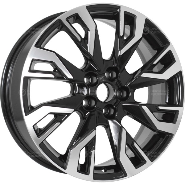 wheel-disk-khomen-khw-1809-18zv-haval-dargo-7-xr-18-5-x-1143-et-40-dia-665-glossy-black-polished-face-part-1