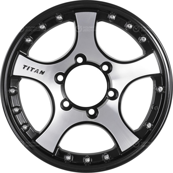 wheel-disk-skad-titan-7-xr-16-5-x-1397-et-20-dia-1097-black-glossy-polished-face-surface-2