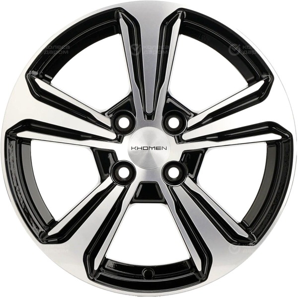 wheel-disk-khomen-khw-1502-zv-15solano-6-xr-15-4-x-100-et-45-dia-541-glossy-black-polished-face-part-2