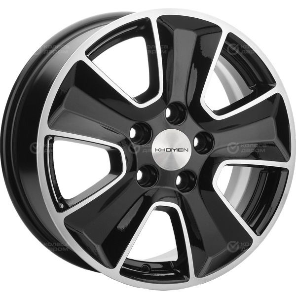 wheel-disk-khomen-khw-1601-huyndai-kia-65-xr-16-5-x-1143-et-43-dia-671-glossy-black-polished-face-part-1