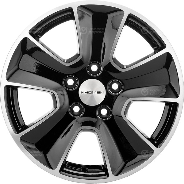 wheel-disk-khomen-khw-1601-huyndai-kia-65-xr-16-5-x-1143-et-43-dia-671-glossy-black-polished-face-part-2
