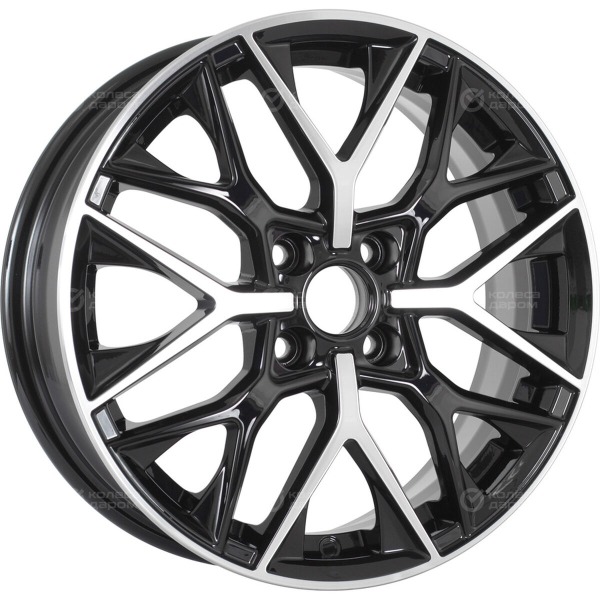 wheel-disk-wup-up-101-6-xr-16-4-x-100-et-45-dia-601-black-glossy-polished-elements-face-surfaces-1