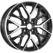 wheel-disk-wup-up-101-6-xr-16-4-x-100-et-45-dia-601-black-glossy-polished-elements-face-surfaces