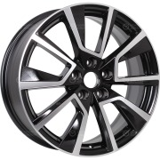 wheel-disk-khomen-khw-1802-18zv-haval-jolion-7-xr-18-5-x-1143-et-37-dia-665-glossy-black-polished-face-part