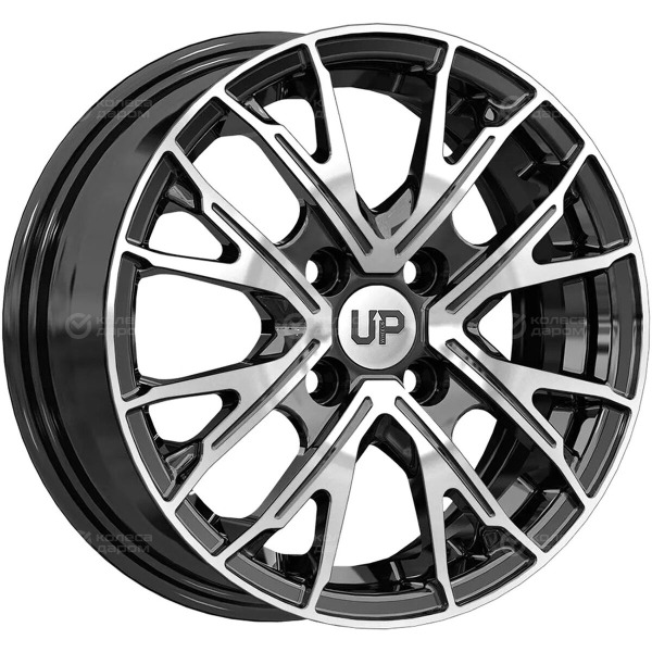 wheel-disk-wup-up-127-55-xr-14-4-x-100-et-45-dia-541-black-glossy-polished-elements-face-surfaces-1