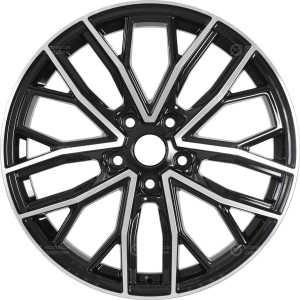 wheel-disk-wup-up-109-7-xr-18-5-x-1143-et-45-dia-601-black-glossy-polished-elements-face-surfaces-2
