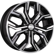 wheel-disk-skad-amiata-7-xr-17-4-x-100-et-45-dia-541-black-glossy-polished-face-surface