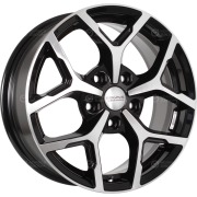 wheel-disk-skad-kl-368-65-xr-16-5-x-1143-et-40-dia-661-black-glossy-polished-face-surface