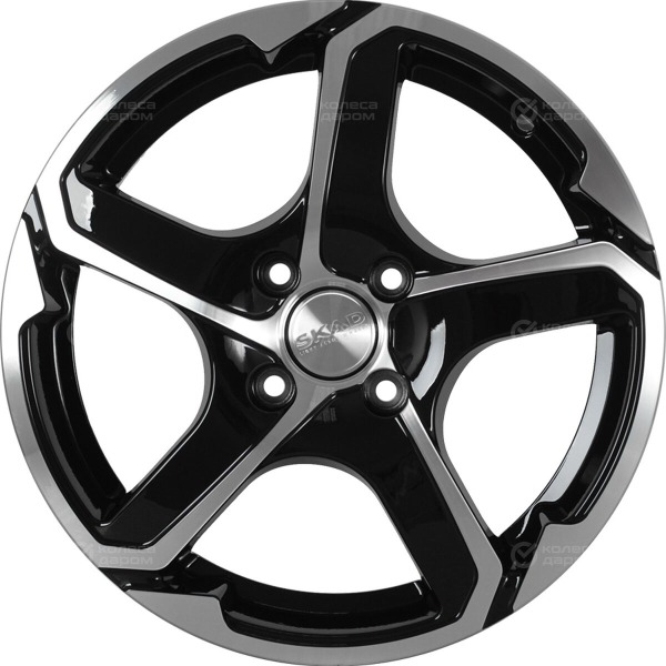wheel-disk-skad-alligator-6-xr-15-4-x-100-et-45-dia-566-black-glossy-polished-face-surface-2