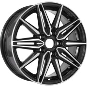 wheel-disk-kdw-kd-1670-65-xr-16-5-x-1143-et-50-dia-671-black-glossy-polished-elements-face-surfaces