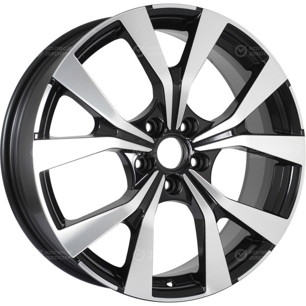 wheel-disk-khomen-khw-1906-7-xr-19-5-x-1143-et-40-dia-641-black-glossy-polished-face-part-1