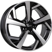 wheel-disk-skad-kl-328-7-xr-18-5-x-1143-et-46-dia-671-black-glossy-polished-face-surface