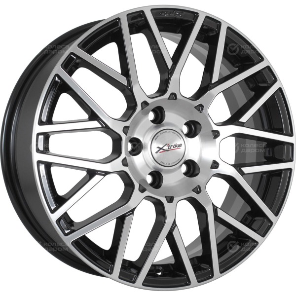 wheel-disk-x-trike-x-131-7-xr-17-4-x-100-et-41-dia-601-black-glossy-polished-face-surface-1