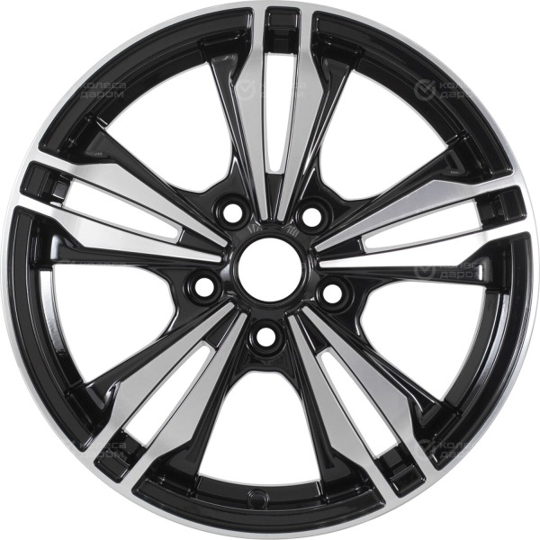 wheel-disk-wup-up-103-65-xr-16-5-x-100-et-38-dia-571-black-glossy-polished-elements-face-surfaces-2