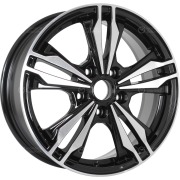 wheel-disk-wup-up-103-65-xr-16-5-x-100-et-38-dia-571-black-glossy-polished-elements-face-surfaces