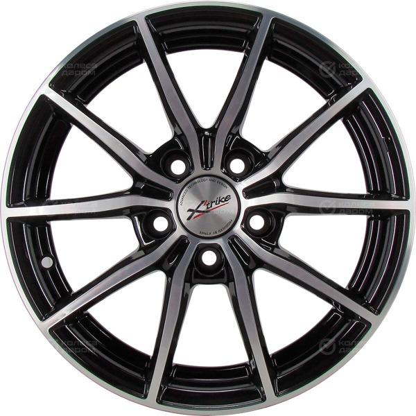 wheel-disk-x-trike-x-111-65-xr-15-5-x-1143-et-40-dia-661-black-glossy-polished-face-surface-2