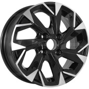 wheel-disk-khomen-khw-1402-14zv-solaris-rio-55-xr-14-4-x-100-et-43-dia-671-glossy-black-polished-face-part