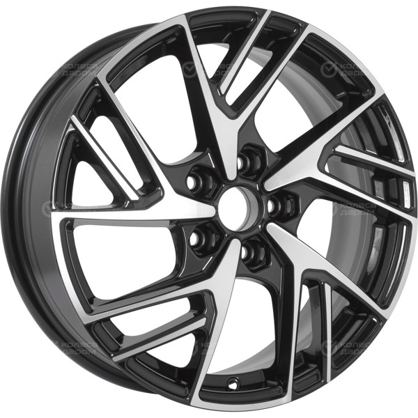 wheel-disk-khomen-khw-1722-mazda-3-cx-30-65-xr-17-5-x-1143-et-45-dia-671-glossy-black-polished-face-part-1