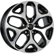 wheel-disk-skad-kl-307-65-xr-17-5-x-1143-et-48-dia-671-black-glossy-polished-face-surface