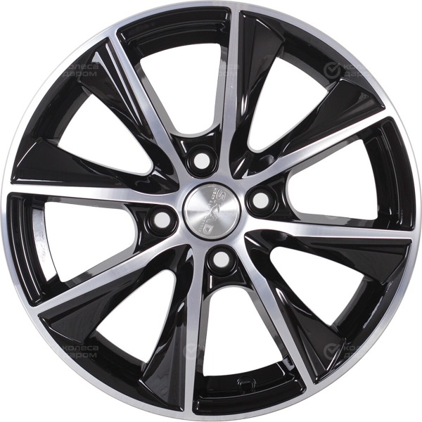 wheel-disk-skadportu-6-xr-15-4-x-100-et-40-dia-671-black-glossy-polished-face-surface-2