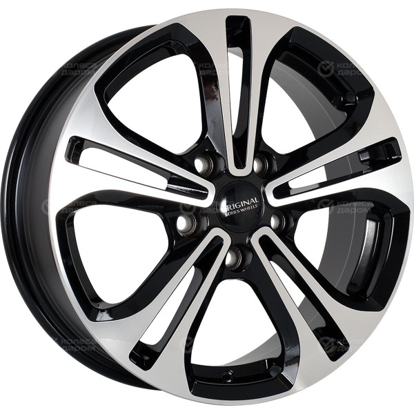 wheel-disk-skad-kl-271-65-xr-16-5-x-1143-et-50-dia-661-black-glossy-polished-face-surface-1