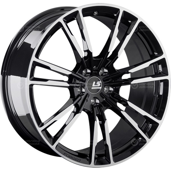 wheel-disk-ls-forged-fg-06-8-xr-19-5-x-1143-et-35-dia-671-black-glossy-polished-face-part-1