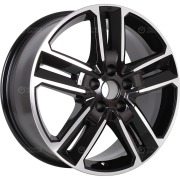 wheel-disk-kik-backfire-8-xr-18-5-x-1143-et-45-dia-671-black-glossy-polished-elements-face-surfaces