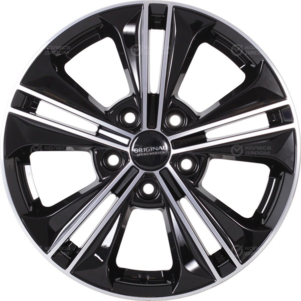 wheel-disk-skad-kl-295-6-xr-16-5-x-1143-et-43-dia-671-black-glossy-polished-face-surface-2